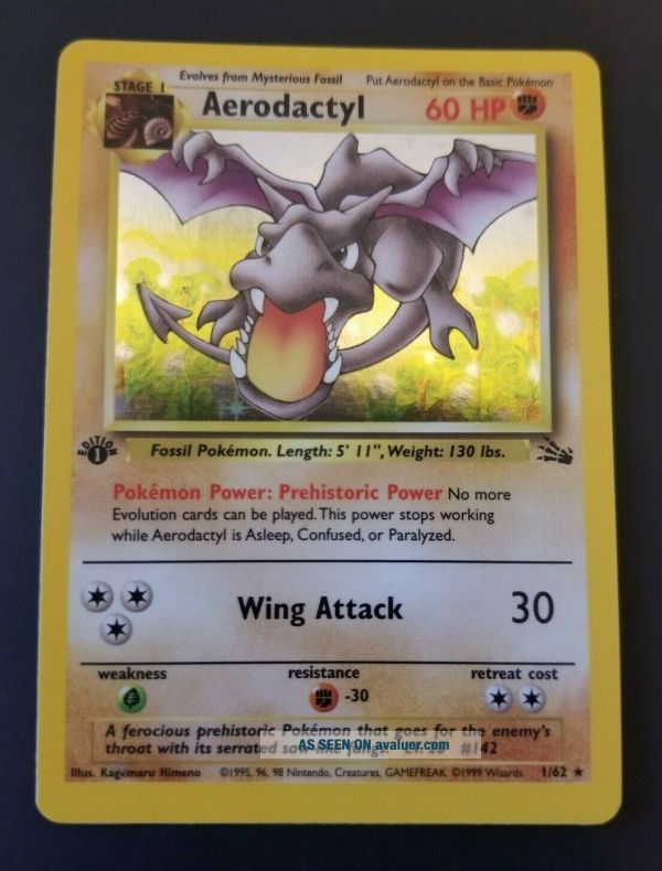 Aerodactyl 15/64 Non Holo Rare Neo Revelation Vintage Pokemon Card