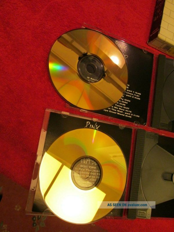 PINK FLOYD THE WALL RARE MFSL MASTER RECORDING 24K GOLD 2 CD ULTRADISC ...