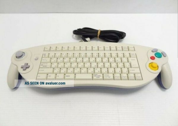 RARE Nintendo Gamecube ASCII Keyboard Controller | #30340658