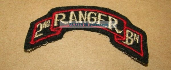 World War Two United States Army Ranger 2nd Ranger Battalion Patch RARE ...