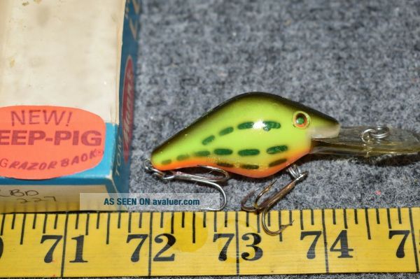 Mann's Razerback Vintage Tom Mann ' S Deep Razorback Fishing Lure | #30457342