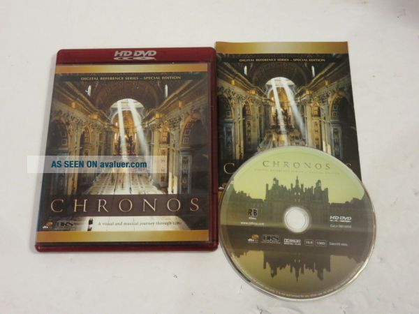 CHRONOS DIGITAL REFERENCE SERIES SPECIAL EDITION DTS HD DVD HIGH DEF ...