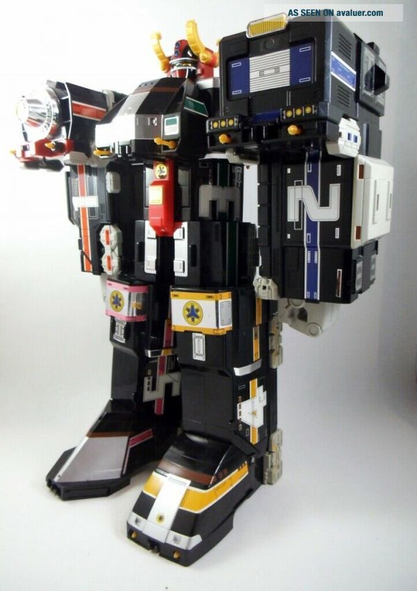 ' 99 Bandai Japan Sentai GoGo Five DX Train Megazord Power Rangers ...