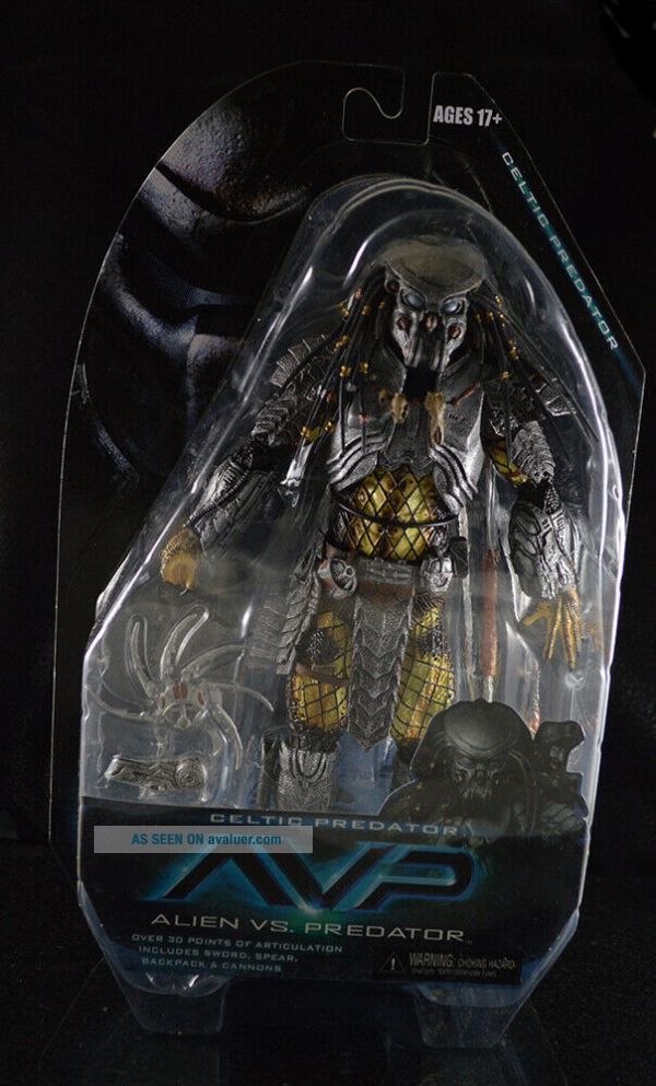 NECA NECA Celtic Predator AVP Alien Vs Predator AVP Alien