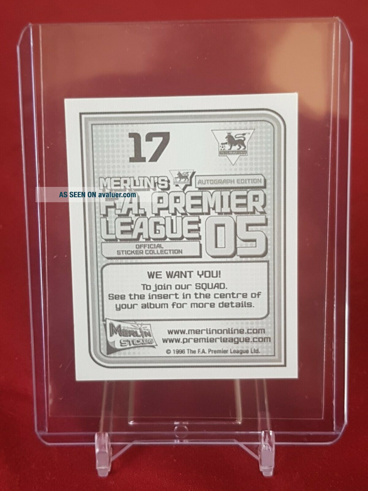 Cesc Fabregas Arsenal Premier League 2005 Merlin Rookie Sticker | #31627150