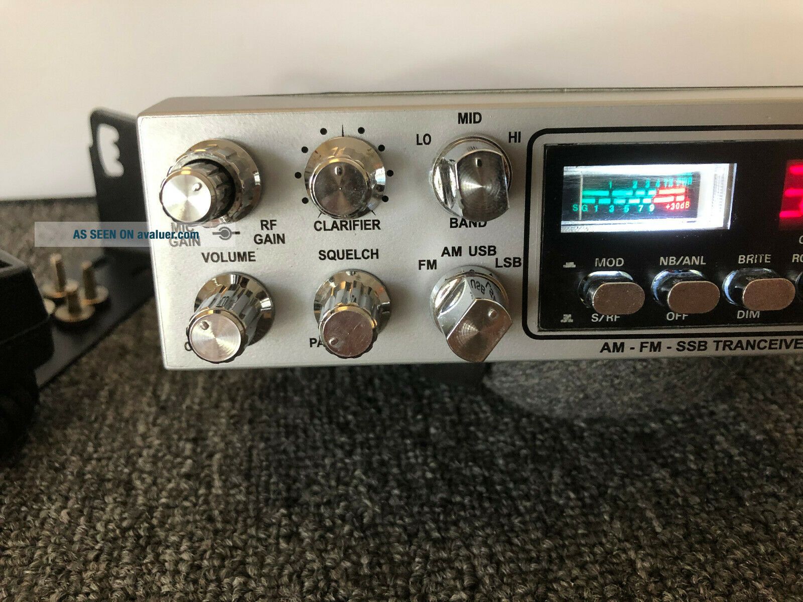 President Grant DX AM/FM/SSB Export CB Radio, Recapped, RARE Vintage ...