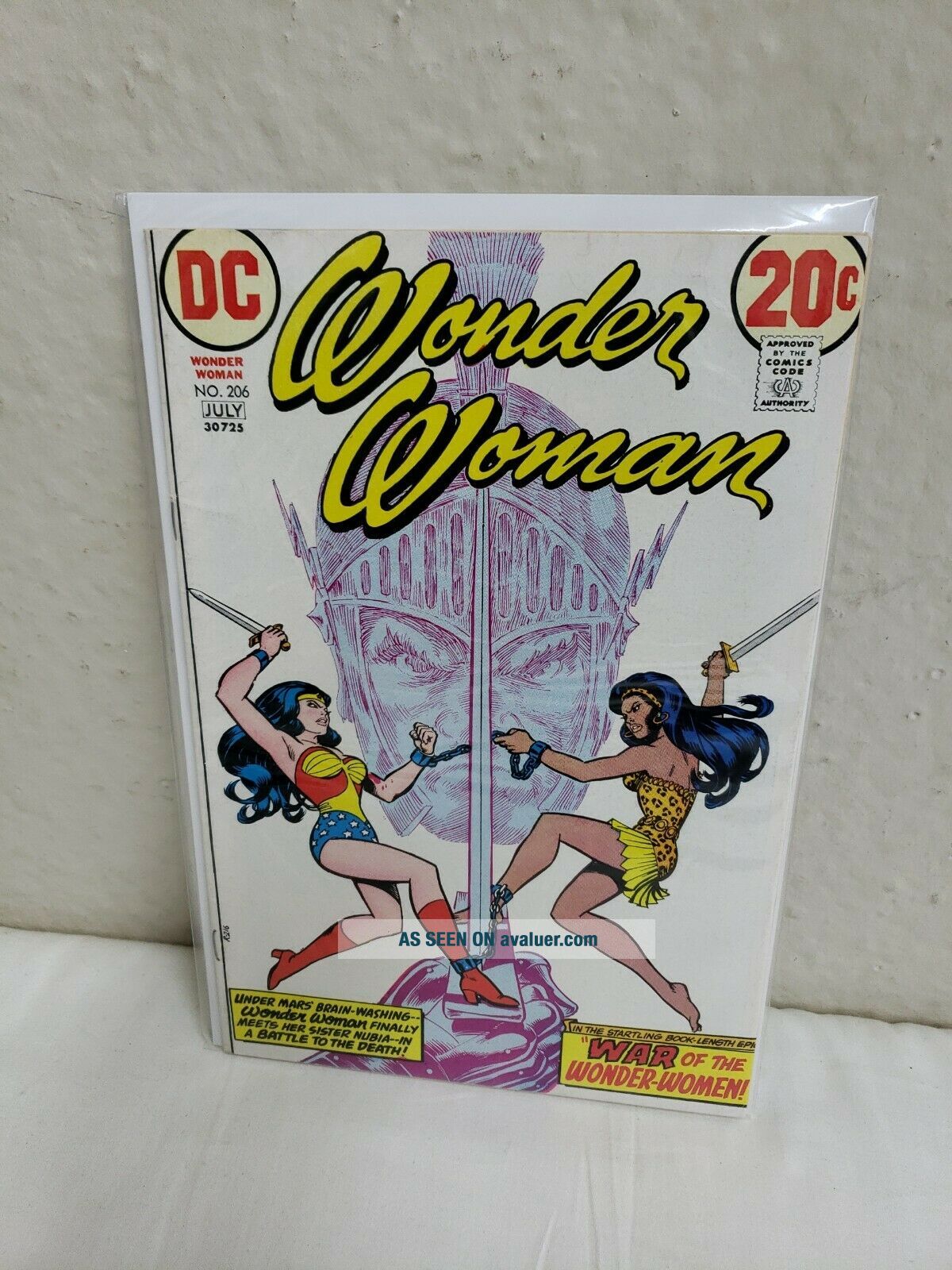 1973 Wonder Woman 206 July 1st Appearance Of Nubia Origin VERY RARE ...