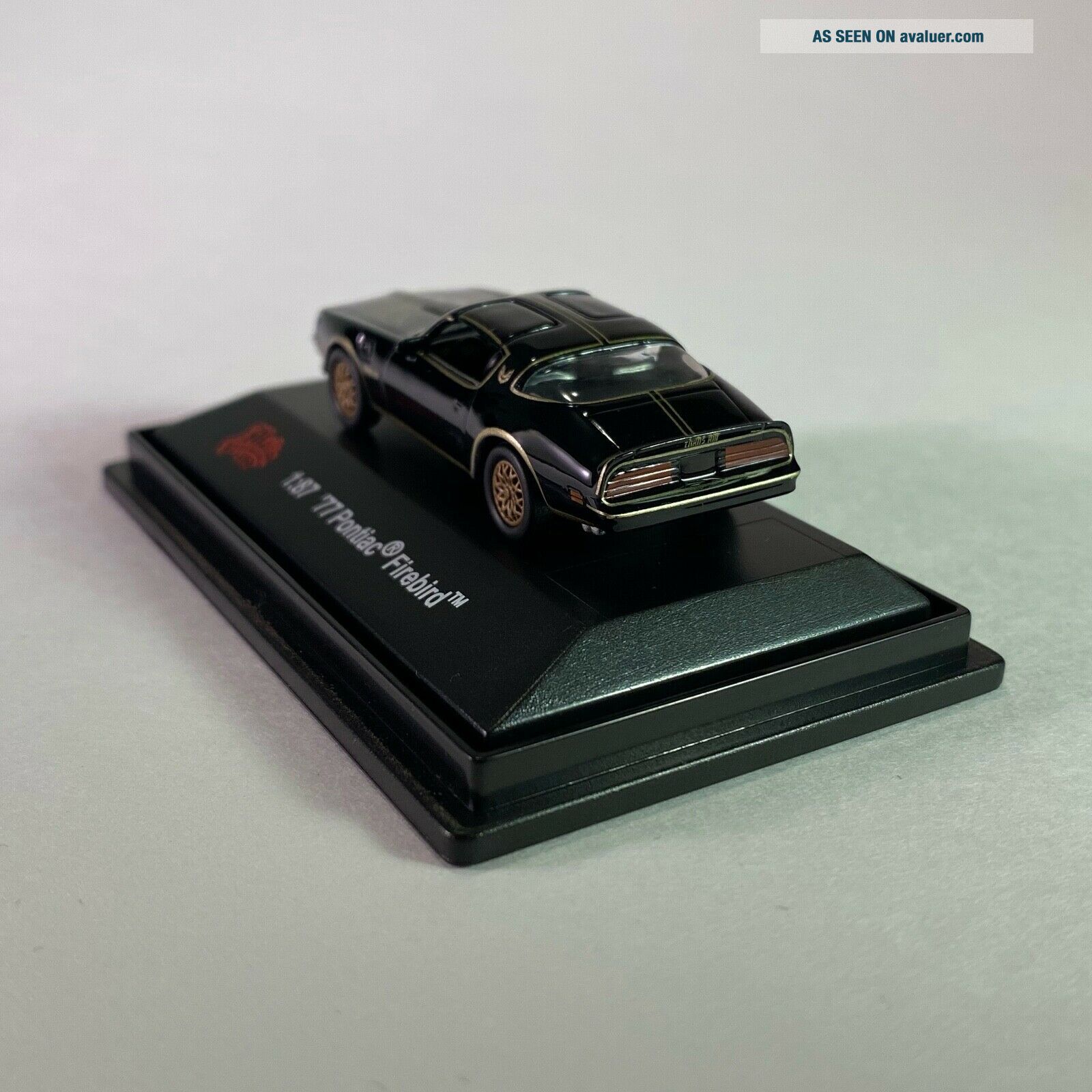 1977 Pontiac Firebird Trans Am Black Rare 1:87 Scale By Malibu ...