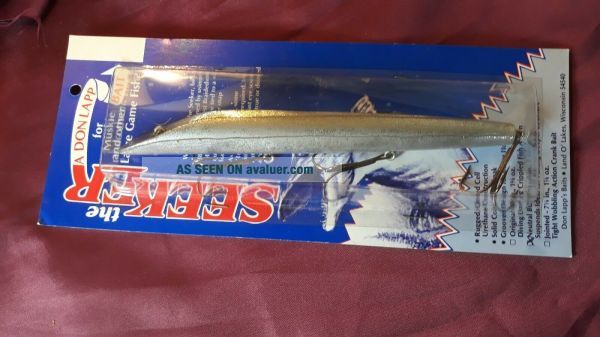 Musky Lure Don Lapp Muskie Bait The Seeker Silver Flash | #43645238