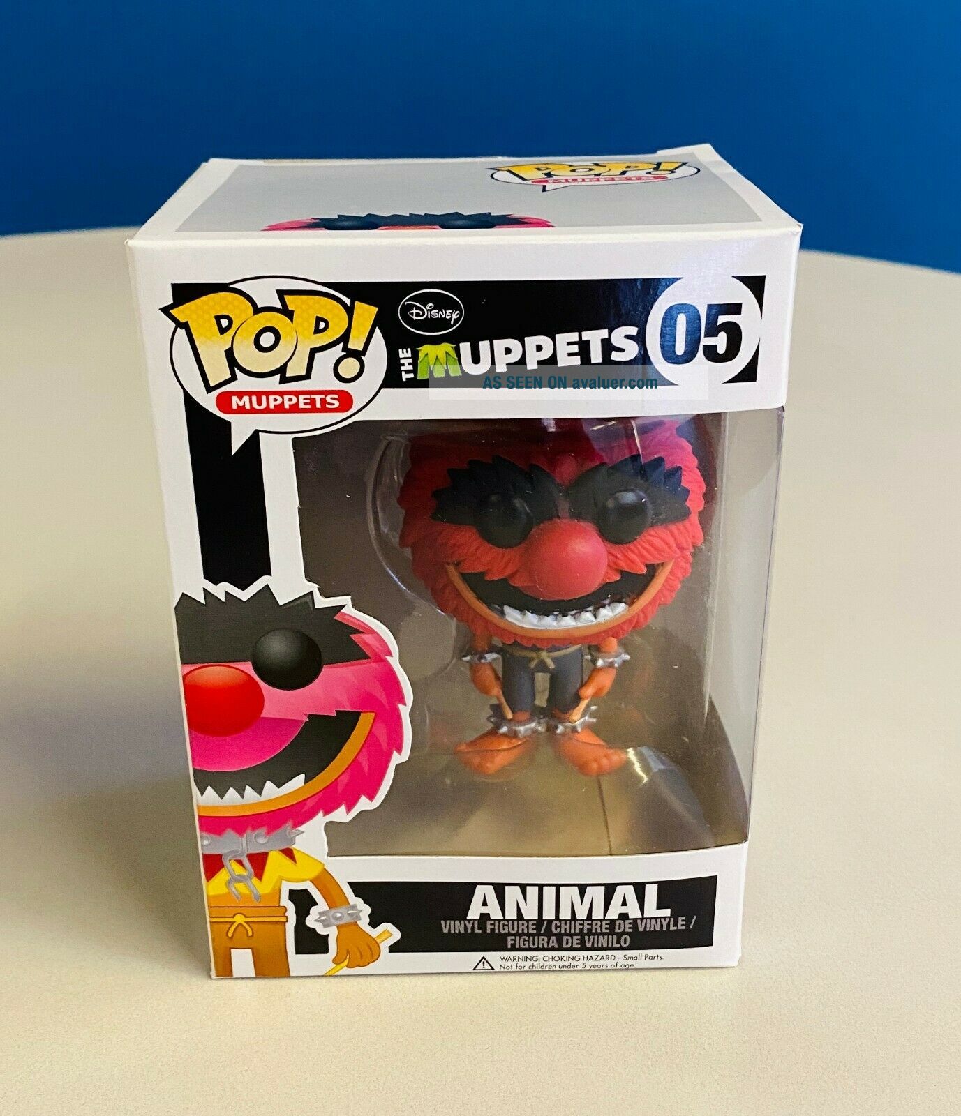 Funko POP Disney The Muppets Animal 05 Vinyl Figure Rare Vaulted ...