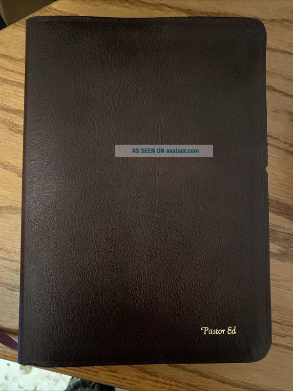 The MacArthur Study Bible: King James Version Maroon Leather Revised ...