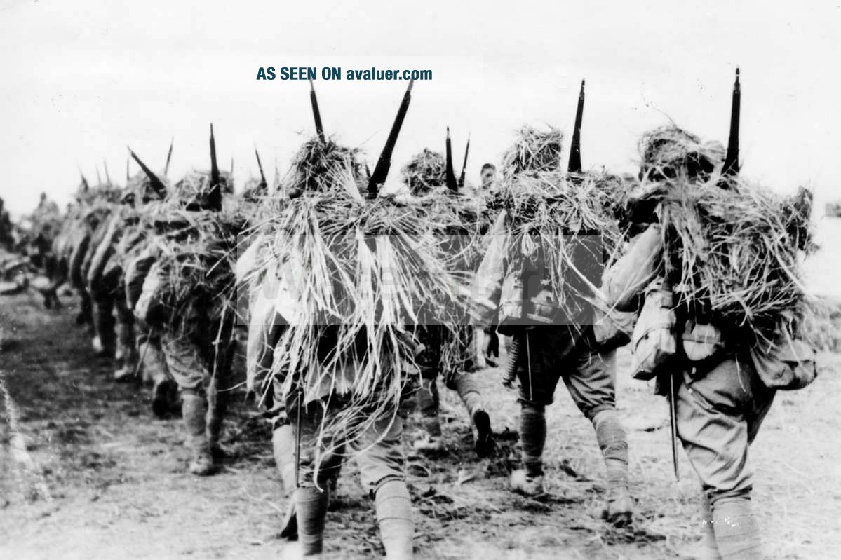 WW2 Photo Japanese Soldiers On A March In The Vicinity Of Beijing 524 ...
