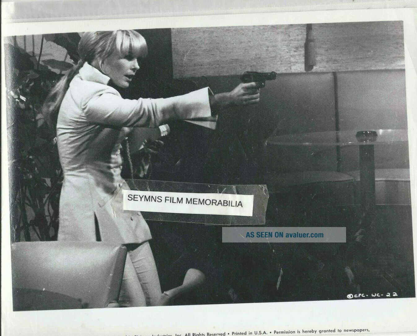 ELKE SOMMER 10x8 VINTAGE PHOTO FILM STILL RARE 56508316