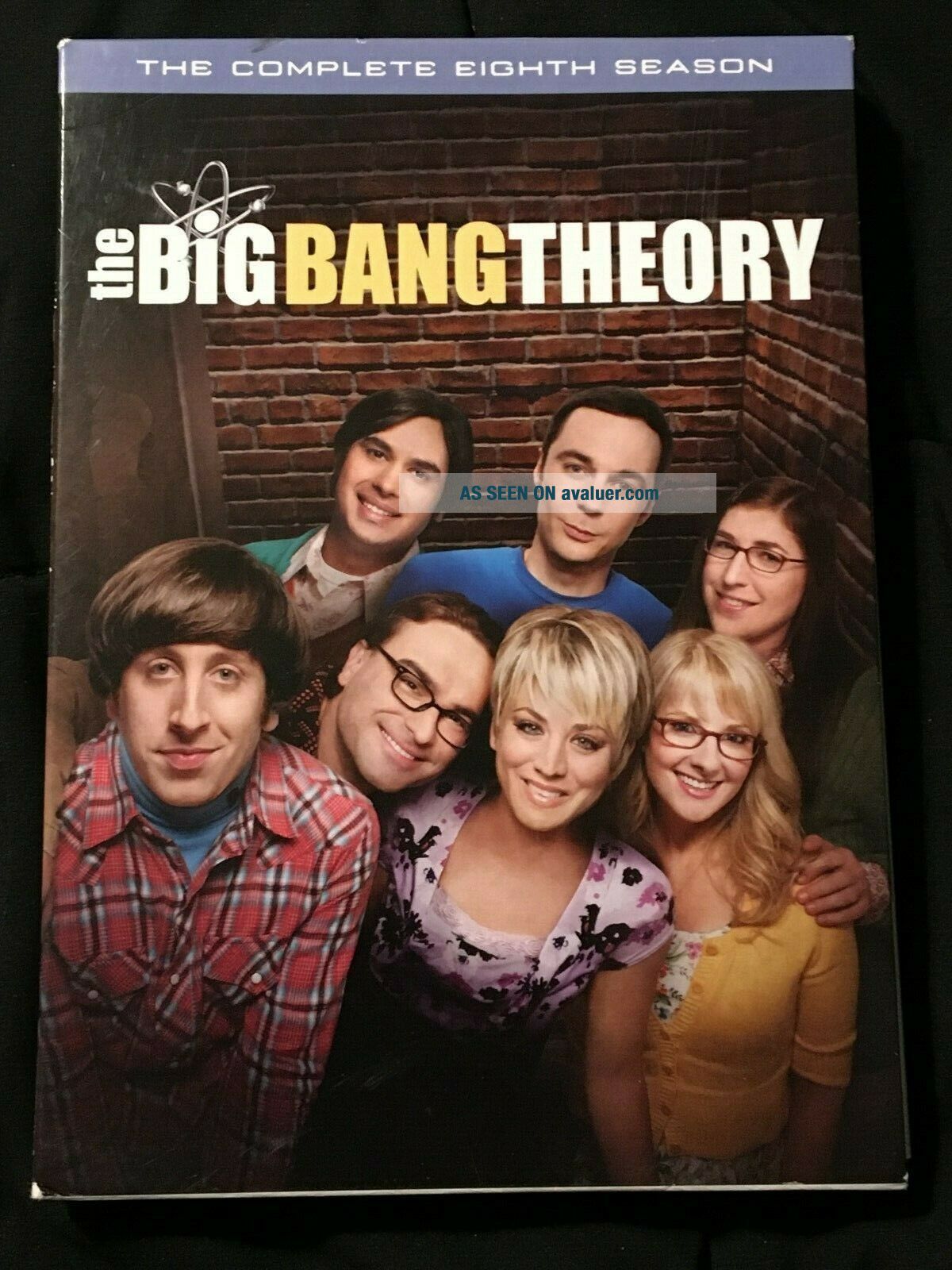 The Big Bang Theory Complete 8th Season DVD RARE OOP TV Show 2015 ...