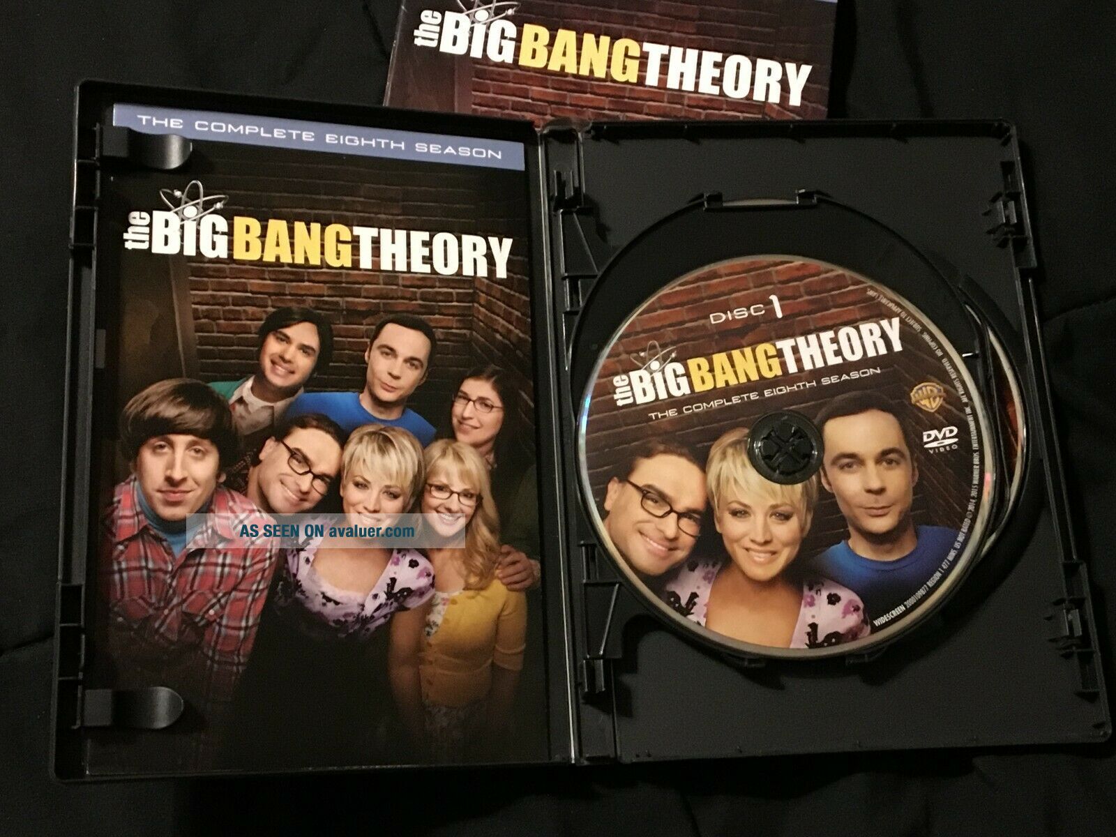 The Big Bang Theory Complete 8th Season DVD RARE OOP TV Show 2015 ...