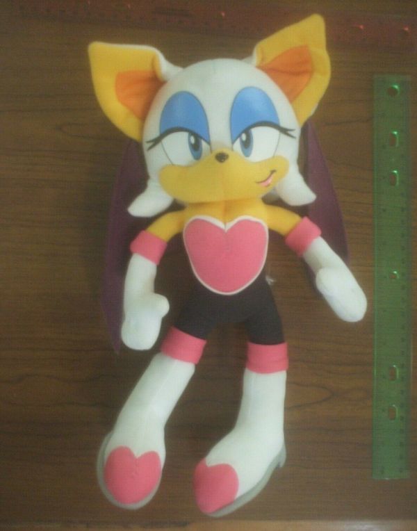 Rouge The Bat GE Sega Sonic The Hedgehog Plush 11” Toy Figure | #57353842
