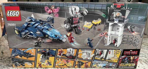 LEGO Marvel Heroes Airport Battle Captain America Civil War 76051 ...