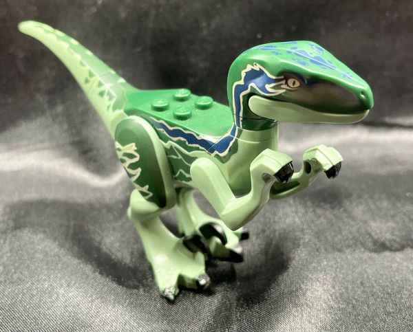 Authentic LEGO Jurassic World Blue Raptor Minifigure Dinosaur ...